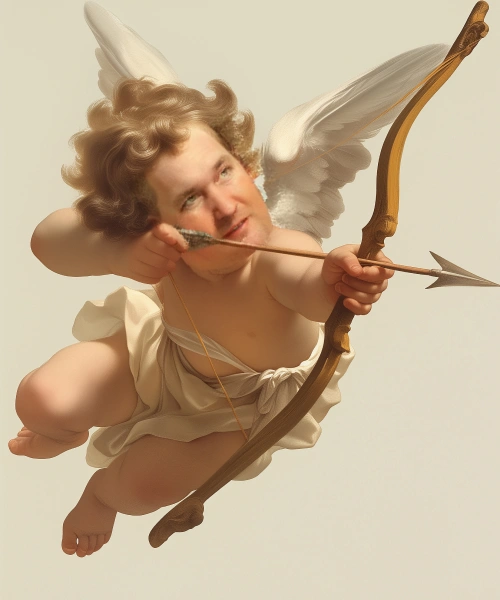 Sárréti Cupido íjjal